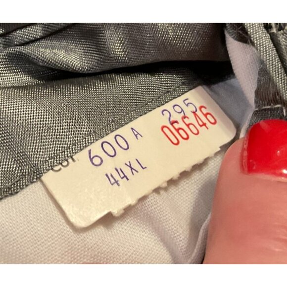 Vtg Harris Tweed Sport Coat Sz 44XXL Black Gray Handwoven 100% Scottish Wool - Picture 8 of 9